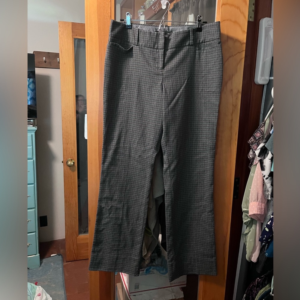 The Limited houndstooth slacks Drew fit size 10